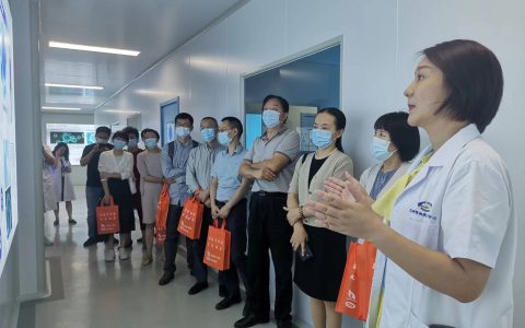 武汉医师协会应邀到武汉市工程科学技术研究院细胞技术产业化研发中心参观交流