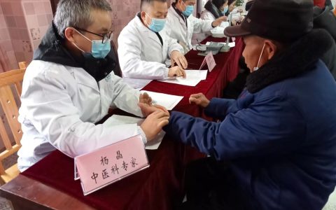 武汉医师协会党员志愿服务队来红安桃花福利院送药义诊