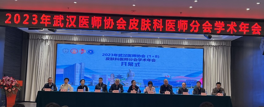 2023年武汉医师协会皮肤科医师分会学术年会成功召开