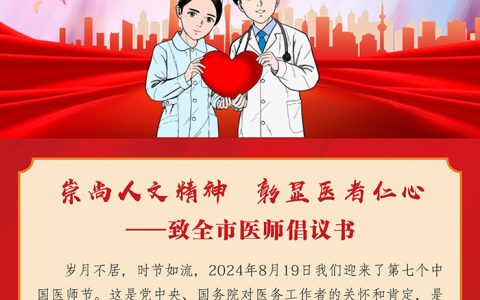 武汉医师协会恭祝全市医师节日快乐