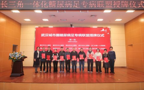 武汉城市圈糖尿病足专病联盟成立长三角示范区糖尿病足专病联盟举行授牌仪式