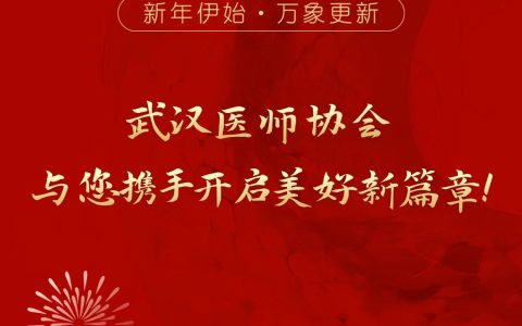 欢度元旦 武汉医师协会与您携手开启美好新篇章!