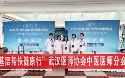 武汉医师协会中医医师分会在第七届健博会举行义诊活动