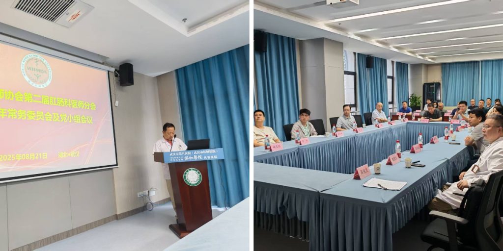 武汉医师协会第二届肛肠科医师分会召开2025年常务委员会及党小组会议